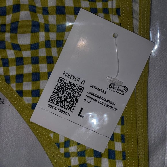Forever 21 Gingham Thong Panties - Picture 5 of 7